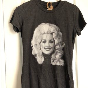 Dolly Parton Circa Screen Printed Fitted Tee